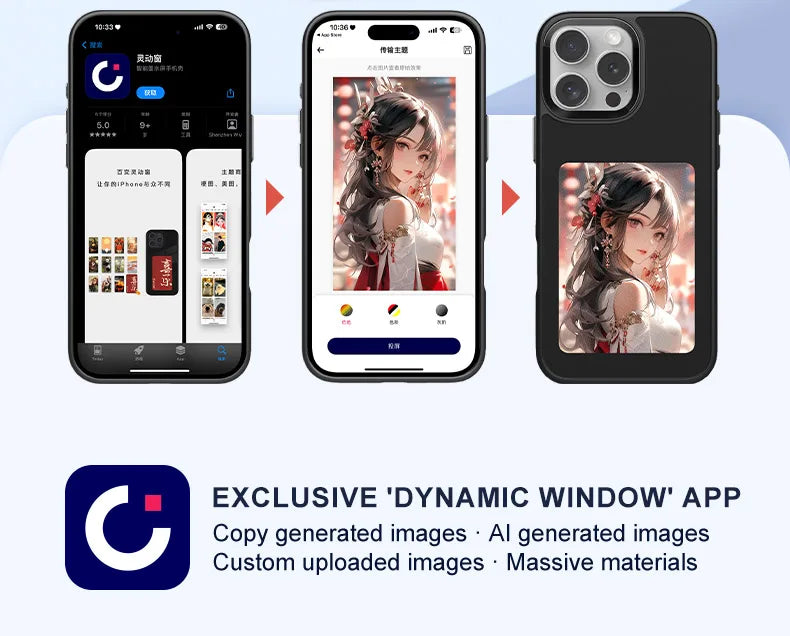 4 Inch NFC Ink Phone Case For iphone 16 15 14 13 17 Pro Max